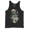 Samurai Drummer 6 Percussion Music Ukiyo-e Men's Tank Top