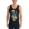 Samurai Drummer 6 Percussion Music Ukiyo-e Men's Tank Top