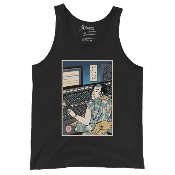 Samurai Audio Engineer Ukiyo-e Men's Tank Top