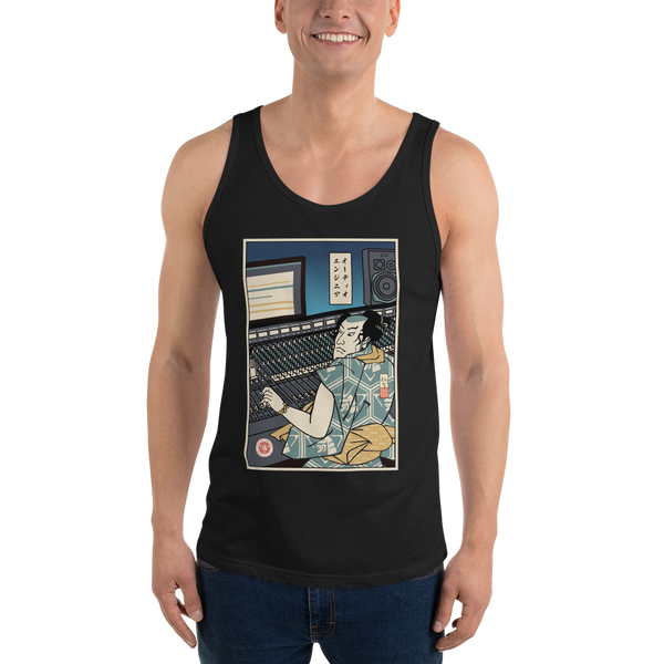 Samurai Audio Engineer Ukiyo-e Men's Tank Top