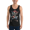 Samurai Bassist Player 4 Music Ukiyo-e Men's Tank Top