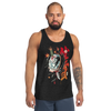 Halloween Namakubi Japanese Tattoo Men's Tank Top