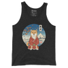 Dog Shiba Inu Samurai Ukiyo-e Funny Men's Tank Top