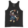 Samurai BBQ Barbecue Funny Ukiyo-e Men's Tank Top