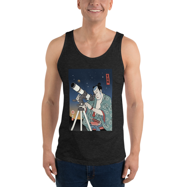 Samurai Astronomy Telescope Ukiyo-e Men's Tank Top