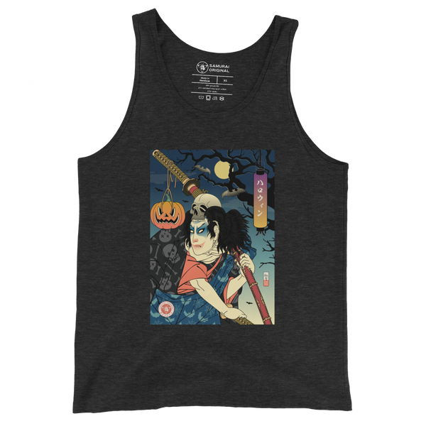 Halloween Samurai Joker Ukiyo-e Men's Tank Top