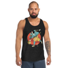 Samurai Play Bowling Ukiyo-e Men's Tank Top