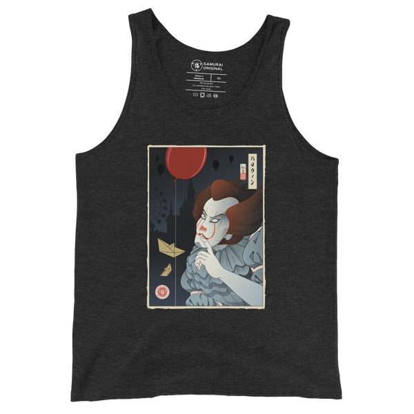 Halloween Pennywise Clown Ukiyo-e Men's Tank Top