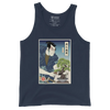 Samurai and Bonsai Tree Ukiyo-e Men's Tank Top