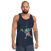 Samurai Play Pickleball Ukiyo-e Men's Tank Top