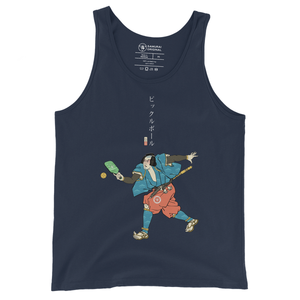 Samurai Play Pickleball Ukiyo-e Men's Tank Top