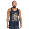 Samurai DJ 3 Turntable Music Ukiyo-e Men's Tank Top