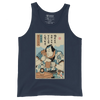 Samurai Save Water Drink Beer Funny Saying Ukiyo-e Unisex Tank Top