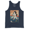 Samurai & Burger Fast Food Ukiyo-e Men's Tank Top