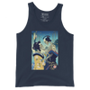 Skeleton Samurai & Geisha Gift For Valentine Men's Tank Top