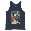 Samurai Banjo Player Music Ukiyo-e Men's Tank Top