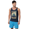 Samurai Meditation Yoga Japanese Ukiyo-e Men's Tank Top