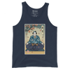 Samurai Meditation Yoga Japanese Ukiyo-e Men's Tank Top