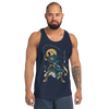 Samurai Fishing 4 Ukiyo-e Men's Tank Top