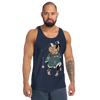 Samurai Golf Player Ukiyo-e Men's Tank Top