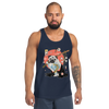 Samurai Pug Dog Ukiyo-e Men's Tank Top