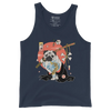 Samurai Pug Dog Ukiyo-e Men's Tank Top