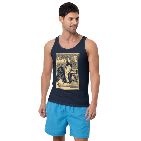 Samurai Chemistry Natural Science Ukiyo-e Men's Tank Top