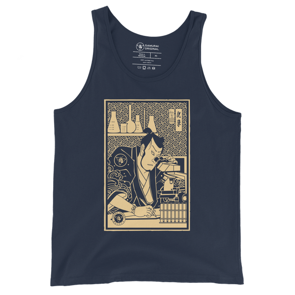 Samurai Chemistry Natural Science Ukiyo-e Men's Tank Top