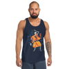 Halloween Dancing Skeletons Ukiyo-e Men's Tank Top