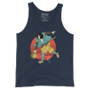 Samurai Play Bowling Ukiyo-e Men's Tank Top