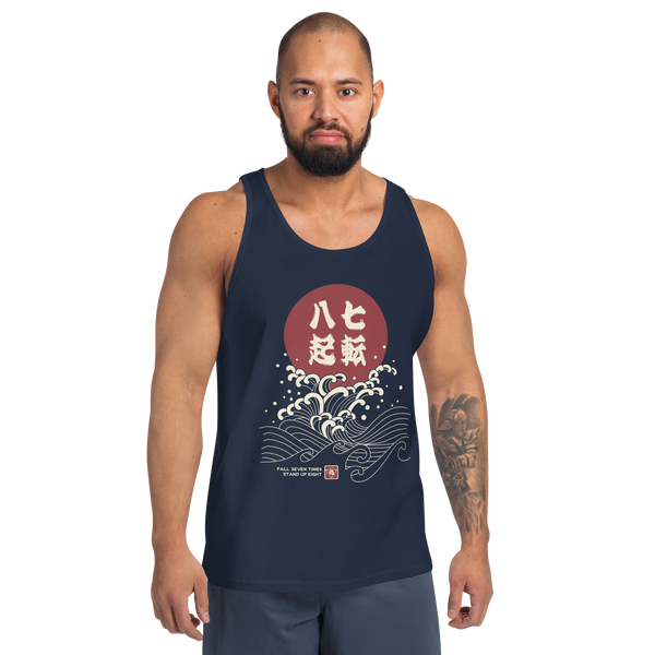 Fall Down Seven Times Stand Up Eight 3 Men's Tank Top