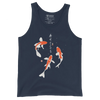 Koi Fish Japanese Ukiyo-e Men's Tank Top 2