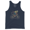 samurai Bicycle Race Sport Ukiyo-e Men's Tank Top