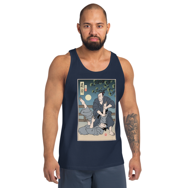 Brazilian Martial Jiu Jitsu 3 Ukiyo-e Men's Tank Top