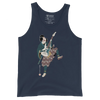 Samurai Guitar Player Music Ukiyo-e Men's Tank Top