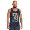 Samurai Photographer 3 Camera Ukiyo-e Men's Tank Top