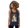 Geisha and Cat 1 Ukiyo-e Men's Tank Top