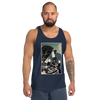 Samurai Mechanic Car Garage Ukiyo-e Men's Tank Top