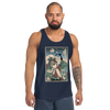 Samurai Photographer 5 Camera Ukiyo-e Men's Tank Top