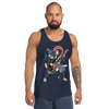 Samurai Bassist Player 4 Music Ukiyo-e Men's Tank Top