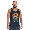 Halloween Samurai Disguise Jason Voorhees Men's Tank Top