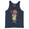 Halloween Samurai Skeleton Japanese Ukiyo-e Men's Tank Top