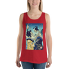 Skeleton Samurai & Geisha Gift For Valentine Men's Tank Top