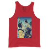 Skeleton Samurai & Geisha Gift For Valentine Men's Tank Top