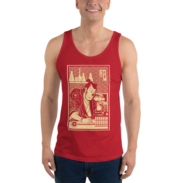 Samurai Chemistry Natural Science Ukiyo-e Men's Tank Top