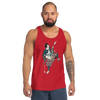 Samurai Guitar Player Music Ukiyo-e Men's Tank Top