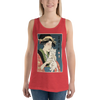 Geisha and Cat 1 Ukiyo-e Men's Tank Top