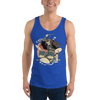 Samurai Drummer Japamese Ukiyo-e Men's Tank Top