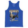 Samurai Guitar Quotes Japanese Ukiyo-e Men's Tank Top - True Royal / S