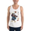 Samurai BBQ Barbecue Funny Ukiyo-e Men's Tank Top